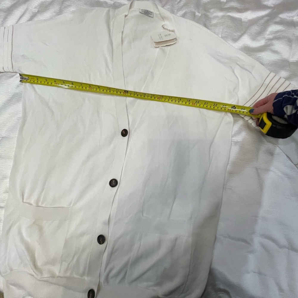 NWT ‼️ Brunello  Cucinelli Monili Beading Cardigan Sweater $1500 Retail Price - Picture 10 of 11